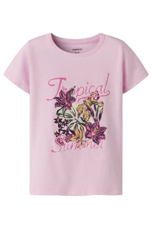 T-shirt lichtroze