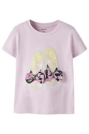 T-shirt lichtroze