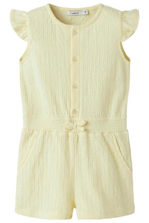 playsuit lichtgeel