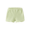 NAME IT MINI regular casual short limegroen met textuur