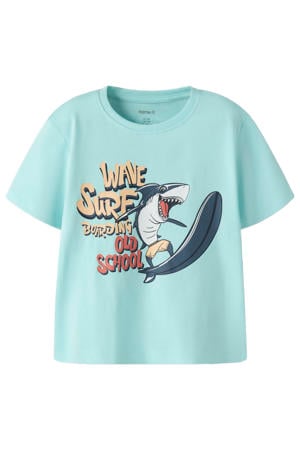 T-shirt lichtblauw