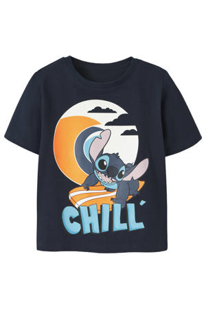 Lilo & Stitch T-shirt donkerblauw