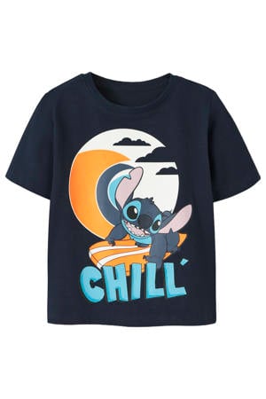 Lilo & Stitch T-shirt donkerblauw