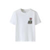 NAME IT MINI T-shirt met backprint wit