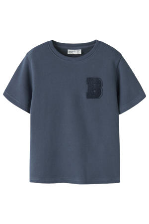 T-shirt donkerblauw
