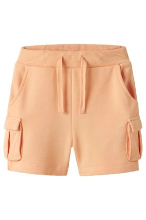 regular sweatshort licht oranje