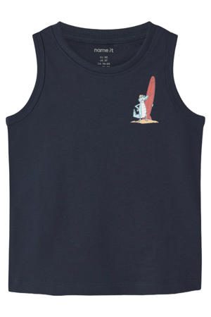 tanktop donkerblauw