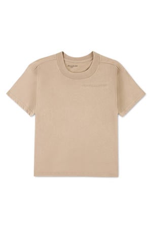 jersey T-shirt taupe
