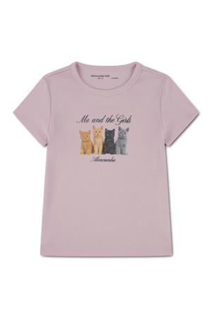 jersey T-shirt roze