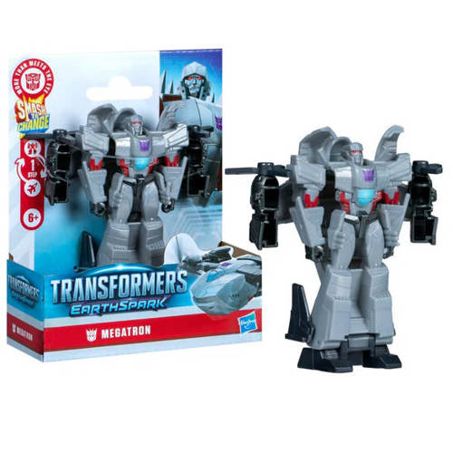 Transformers Jordens gnista, 1-Step Smash Changers Megatron actiefiguur afbeelding