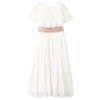 Mango Kids maxi jurk wit