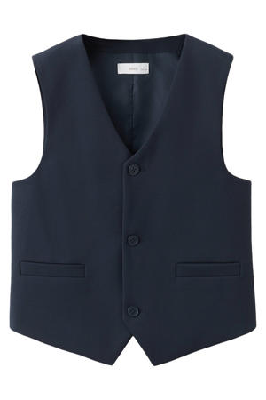 gilet marineblauw