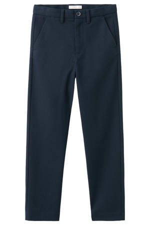 casual broek donkerblauw
