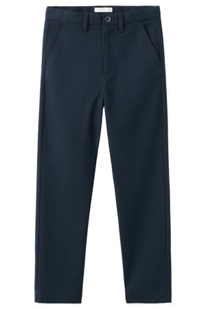 casual broek donkerblauw