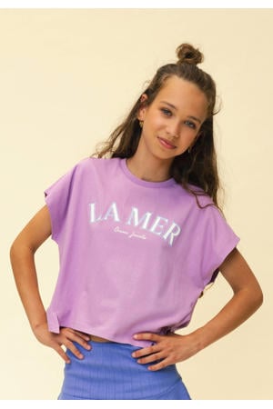 T-shirt violet