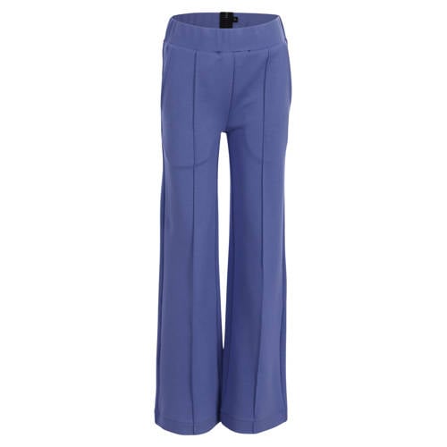 LOOXS 10sixteen regular waist flared broek paars Meisjes Viscose Effen - maat 146 afbeelding