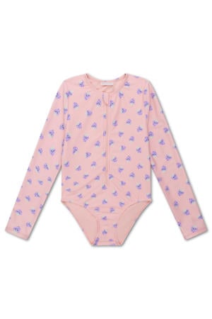 UV badpak met all over print roze