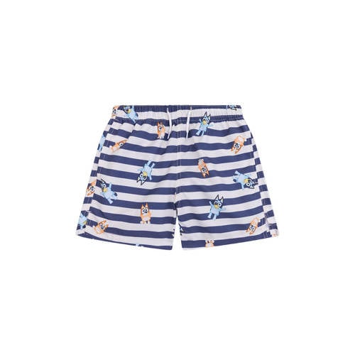 Swim Essentials zwemshort Bluey blauw/wit Jongens Polyester Personage - maat 86/92 afbeelding