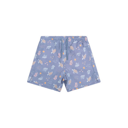 Swim Essentials zwemshort met all over print blauw Jongens Polyester Tortoise - maat 146/152 afbeelding