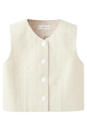gilet beige