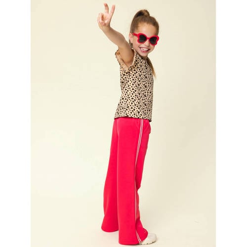 LOOXS little joggingbroek roze Meisjes Polyester-katoen Effen - maat 104 afbeelding