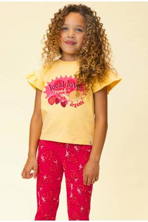 T-shirt geel