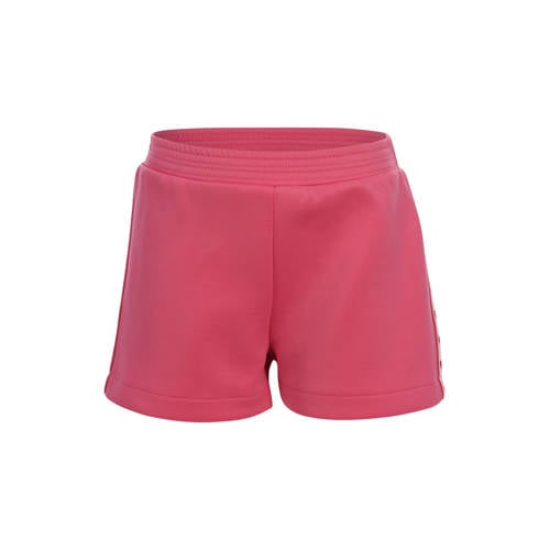 LOOXS little regular waist sweatshort roze Korte broek Meisjes Polyester-katoen - maat 110 afbeelding