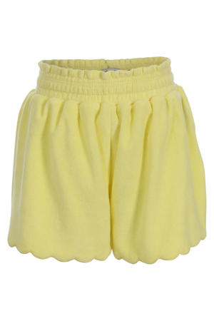 regular waist sweatshort geel
