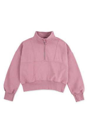 fleecetrui roze