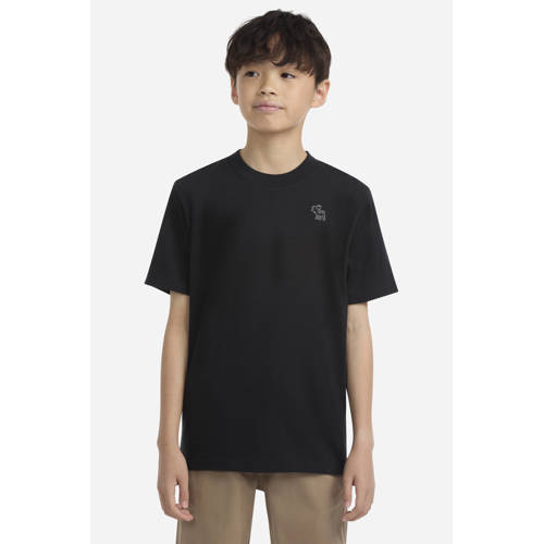 Abercrombie & Fitch T-shirt zwart Jongens Katoen Ronde hals Effen - maat 170-176 afbeelding