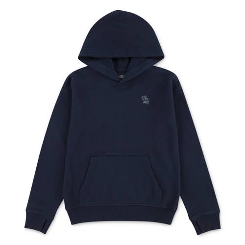Abercrombie & Fitch hoodie donkerblauw Sweater Effen - maat 146-152 afbeelding
