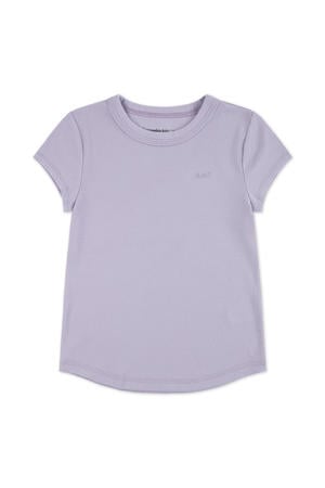 T-shirt lila rib gebreid