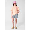 Shoeby T-shirt met backprint oranje