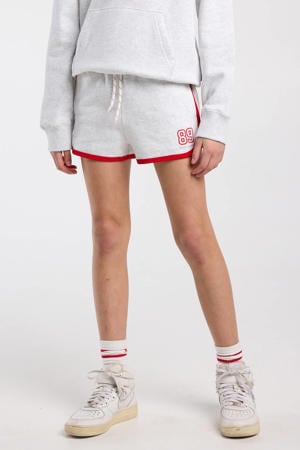 sweatshort lichtgrijs