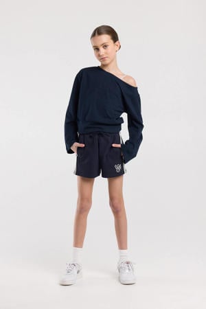 sweatshort donkerblauw