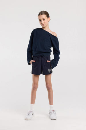 sweatshort donkerblauw