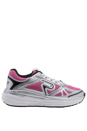 Christal JR8 sneakers fuchsia/zilver/zwart