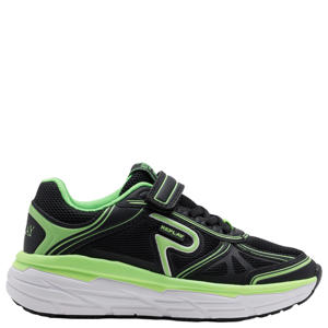 Christal JR sneakers zwart/neon groen