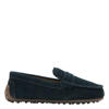 Mango Kids leren instappers blauw