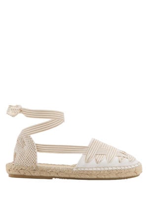sandalen naturel wit