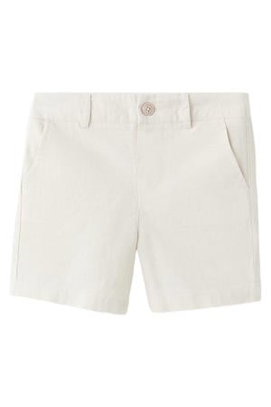 linnen casual short ecru
