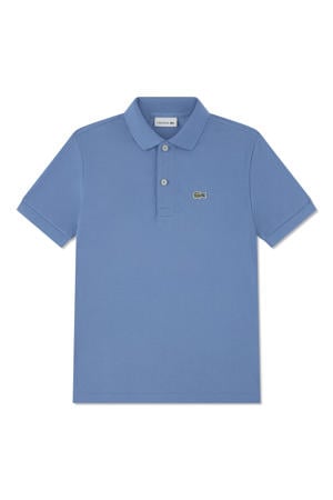 pique polo lichtblauw