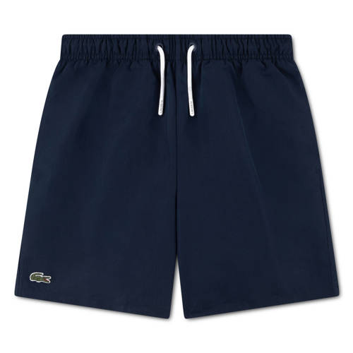 Lacoste zwemshort donkerblauw Jongens Polyester Effen - maat 176 afbeelding