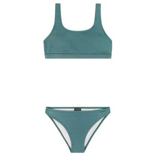 Protest triangel bikini PRTROSE JR groen Meisjes Polyester Effen - maat 116 afbeelding