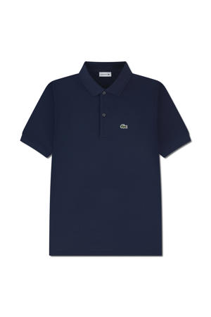 pique polo donkerblauw