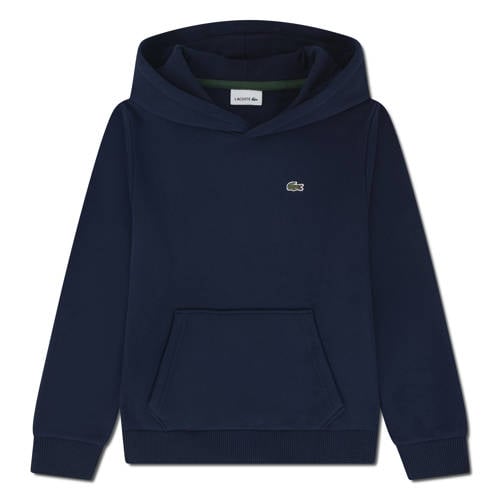Lacoste hoodie donkerblauw Sweater Effen - maat 164 afbeelding