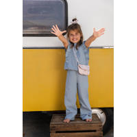 thumbnail: Little Dutch gebloemde mouwloze top blauw