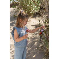 thumbnail: Little Dutch gebloemde mouwloze top blauw
