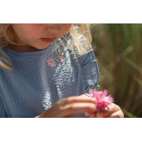 thumbnail: Little Dutch gebloemde mouwloze top blauw
