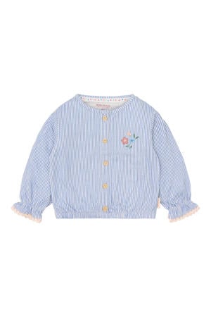gestreepte blouse blauw